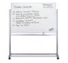 Whiteboard pe stand mobil 1800x1200 mm Varianta LUX