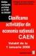 Clasificarea activitatilor din economia nationala-caen