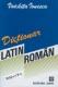 Dictionar latin/roman