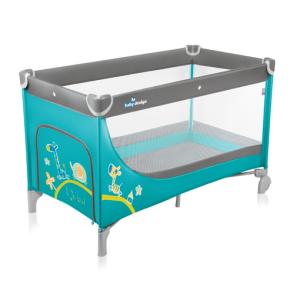 Patut pliabil Baby Design SIMPLE 2014 Turquoise BS3409