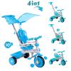 Tricicleta baby trike 4 in 1 deluxe