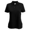 Tricou polo dama negru s