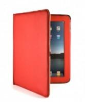 Husa Leather Style Case (Apple iPad) - Rosu