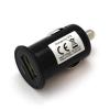 Car charging adapter usb 1a black on1597