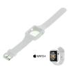 Silicon bracelet compatible with Apple Watch 42mm white ON1573