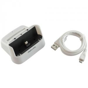 USB Docking Station 1202 Micro-USB base Duo White ON876