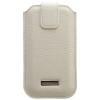 White leather case for samsung galaxy s4/