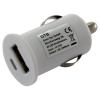 Car charging adapter usb 1a white on1598
