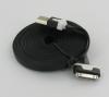 Ultra flat iphone usb sync and changer 3m black