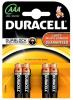 4x Duracell Basic C&B LR03 AAA (blister) alkaline BL060