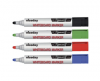 MARKER NICEDAY PENTRU WHITEBOARD, 4 culori/set