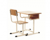 Set mobilier scolar: banca+scaun reglabil, cadru