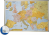 Harta europei (rutiera+administrativa) 85 x 125 cm,