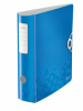 Biblioraft leitz active wow 180, 75mm, plastic pp - albastru metalizat