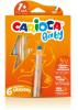 Creioane colorate, 3 in 1,  6 culori/cutie, CARIOCA Baby +1