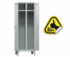 Vestiar metalic 2 usi independente 114/02/s, 500x500x1800 mm (lxlxh),