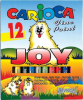 Markere carioca joy, varf 2 mm, 12 culori/blister