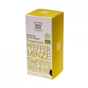 Demmers Peppermint Bio Quick-T ceai de menta cutie 25 plicuri