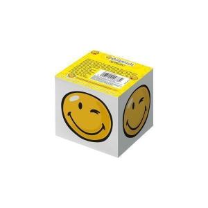 Cub hartie alba 8 x 8 x 7 cm 700 file alb motiv Smiley World HERLITZ