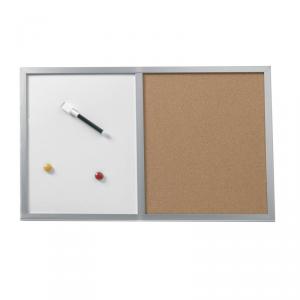 Tabla combi, whiteboard si panou pluta, 40 x 60 cm HERLITZ