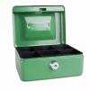 Caseta (cutie) bani metalica, verde, 152 x 115 x 80