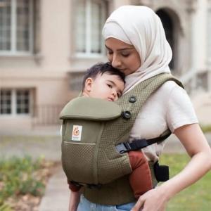 Ergobaby Adapt Soft Flex Mesh - Olive Green, Marsupiu Ergonomic