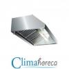 Hota inox de perete 3000x700x400 mm pentru bucatarie