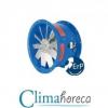 Ventilator axial de perete rezistent la temperatura 400 grade/2h debit aer 91200 mc/h 1500 rot/min HMF 112 T4 30kW pentru sistem evacuare fum cafenea...