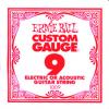Coarda chitara electrica/acustica Ernie Ball Plain Steel 1009