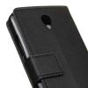 Husa Lenovo A Plus A1010 Flip cu Stand Neagra