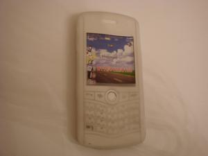 Husa Silicon Blackberry 8110 8120 8130 Alba BULK
