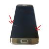 Display Cu Touchscreen Samsung Galaxy S7 edge G935 Original SWAP Cu Sticla Crapata Gold