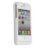 Acumulator Husa External Ultra Slim iPhone 4s 4 1900 mAh Alb