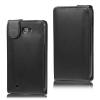 Husa Flip Vertical Samsung Galaxy Note I9220 GT-N7000 I717 Piele PU Neagra