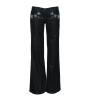 Pantaloni  denim cu broderie model 5156nou