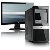 Sistem second hand HP Compaq dx2400 Microtower Core2DUO 2.4GHZ, 2048 DDR2 - 250 HDD cu monitor 19''TFT Dell