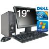 Sistem second hand Dell Optiplex 745 Core 2 DUO 2.13 GHz / 1GB DDR2 / 80GB /DVD-ROM cu monitor 19''TFT Dell