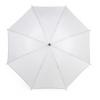 Umbrella with reflective edge, white