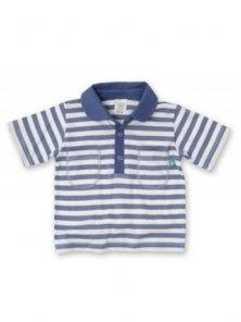 Tricou polo albastru