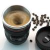 Cana mixer incorporat de ness obiectiv aparat Self-Stirring Camera Lens Mug