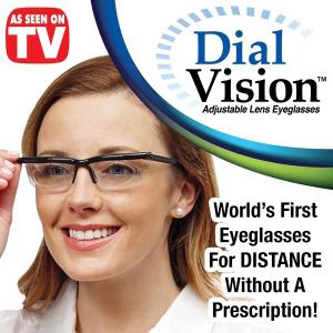 Ochelari de vedere cu lentile ajustabile Dial Vision, As Seen On TV, 2237 -  EDY MARKET EXCLUSIVE ONLINE SRL