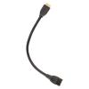 Cablu adaptor Hama, USB 3.0, 0.15 m, Negru