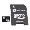 Card memorie micro SDHC Serioux, 8 GB + adaptor