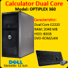 Computer dell optiplex 360, pentium dual core e2220, 2.4ghz, 2gb,