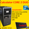 Calculatoare second  Tower Intel Core 2 Duo E6700, 2.66Ghz, 2Gb, 80Gb, DVD-RW