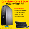 Unitate desktop Dell 780 SFF, Core 2 Duo E8300, 2.83Ghz, 4Gb DDR3, 160Gb, DVD-RW