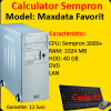 Computer ieftin maxdata favorit, amd sempron 3000+, 1.8ghz, 1gb, 40gb,