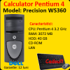 Workstation ieftin dell precision ws360, intel pentium 4, 3.4ghz, 3gb,