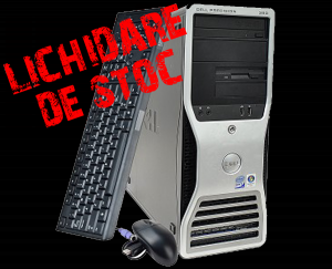 Workstation second hand Dell Precision 390, Core 2 Duo E6600, 2.4Ghz, 2Gb, 80Gb HDD, Nvidia Geforce 7300GS