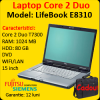 Laptop Fujitsu Siemens Lifebook E8310, Core 2 Duo T7300, 2.0Ghz, 1Gb, 80Gb HDD, DVD-ROM